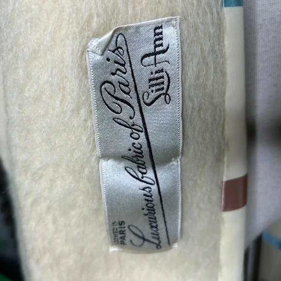 Lilli Ann Vintage 50s 60s Cream Ivory Mohair Swing Coat - Picture 5 of 9